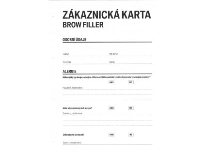 290 zakaznicka karta brow filler