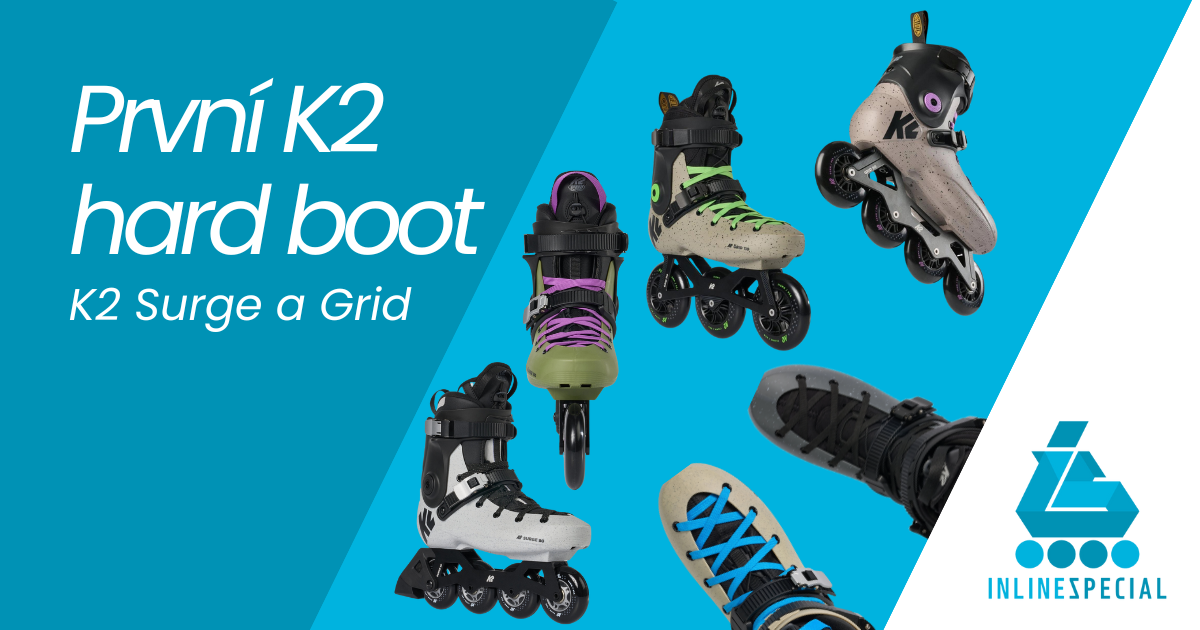 Novinka mezi skeletovými bruslemi K2 Grid a Surge