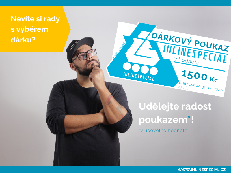 Nevíte si rady s výběrem dárku? Udělejte radost dárkovým poukazem Inlinespecial.