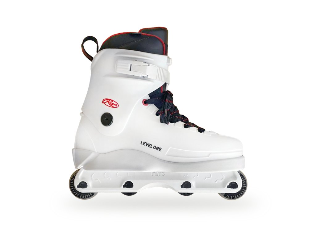 Kolečkové brusle Razors Level One white (Velikost EU 47)
