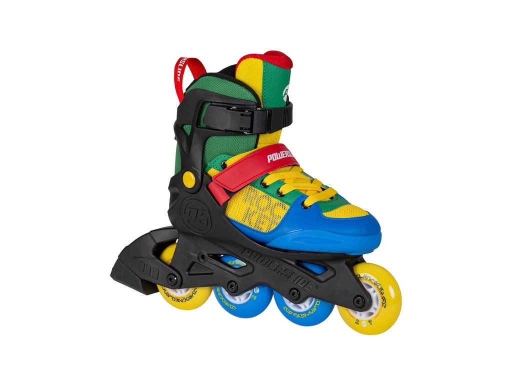 Rocket barevné dětské nastavitelné brusle měkké kolečkové inline