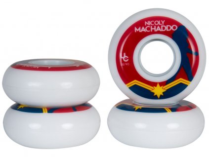 aggressive inline kolecka bila odolna spolehliva 406316 Undercover Nicoly Machado Movie 58mm 90A