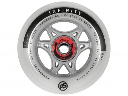 fitness inline kolecka do brusli s lozisky 905385 Powerslide clone Infinity 80mm RTR ABEC9 Spacer