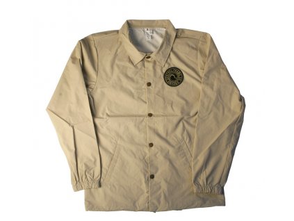 bunda Ground Control Coach Jacket khaki - S (Velikost S)