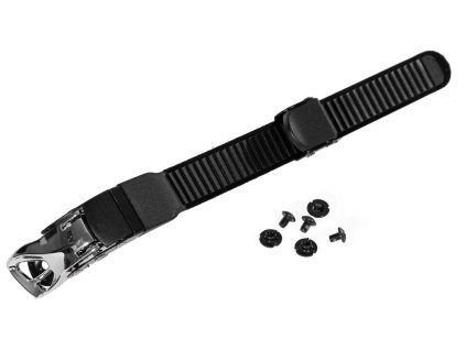 PR8657BI18586 908389 37069 Powerslide Prima Alu Buckle Set L R Silver 16cm IMD