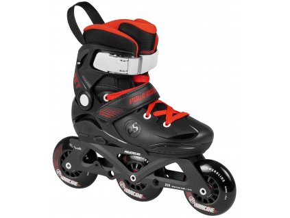 Dětské kolečkové brusle Powerslide Jet Pro Black - EU (Velikost EU 35-38)