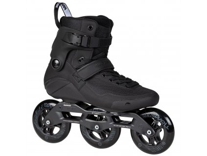 Kolečkové brusle Powerslide Swell Triple Black 110 Trinity (Velikost EU 47)
