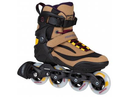 inline ctyrkoleckove koleckove inline brusle fitness 940704 Powerslide PS Phuzion Radon Umber 4x80mm