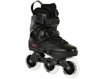 Kolečkové brusle Powerslide Next Core Black 100 Trinity (Velikost EU 48–49)