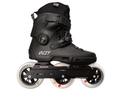 Kolečkové brusle Powerslide Next Combat White 110 Trinity (Velikost EU 48–49)