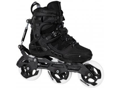 Kolečkové brusle Powerslide Phuzion Argon Syncro Black 110 Trinity (Velikost EU 47)