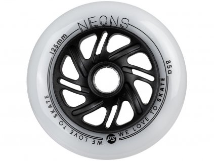 svitici kolecka do inline koleckovych brusli 905412 Powerslide Neons 125mm multicolor 6 pack