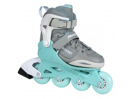 Dětské kolečkové brusle Powerslide Rocket Grey - EU (Velikost EU 37-40)