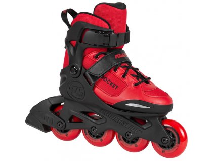 Dětské kolečkové brusle Powerslide Rocket Red - EU (Velikost EU 37-40)