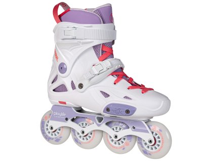 Kolečkové brusle Playlife Imperial Violet 80 (Velikost EU 45–46)