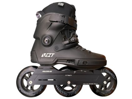 Kolečkové brusle Powerslide Next Combat Black 110 Trinity (Velikost EU 48–49)