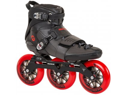 Kolečkové brusle Powerslide Arise SL Black Trinity (Velikost EU 45)
