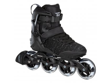 Kolečkové brusle Powerslide Phuzion Xenon Black 90 Trinity (Velikost EU 46)