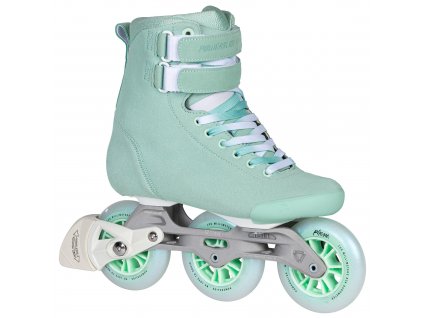 Kolečkové brusle Powerslide Pheme Mint 100 Trinity (Velikost EU 36)