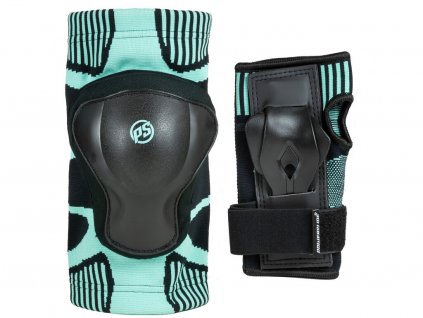sada chranicu na brusle kolen zapesti mentolove longboard skate 903235 Powerslide Onesie Women Dual Set