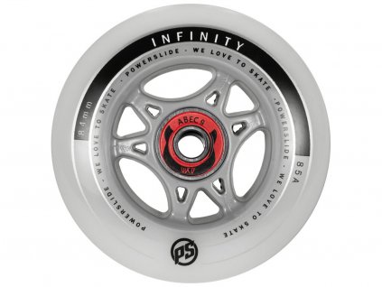 fitness inline kolecka do brusli s lozisky 905384 Powerslide Infinity 84mm RTR ABEC9 Spacer