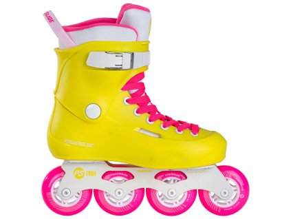 Kolečkové brusle Powerslide Zoom Neon Yellow 80 Barbie 908443 39685 Zoom Neon Yellow 80 IMD