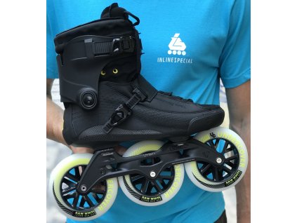 Kolečkové brusle Powerslide Swell Carbon City 125 Trinity (Velikost EU 46)