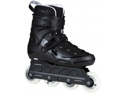 Kolečkové brusle Powerslide Storm Black 80 (Velikost EU 45–46)
