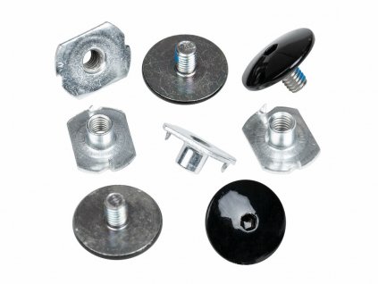 sada nahradnich cuff sroubu do brusli 710206 USD Powerslide Sway Zoom Cuff Screws Set black IMD