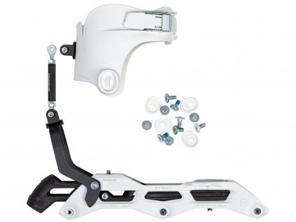 framy s brzdou pro inline brusle 520080 Powerslide Elite cast Syncro complete 110 incl Cuff 270 White TRINITY 3xx110mm
