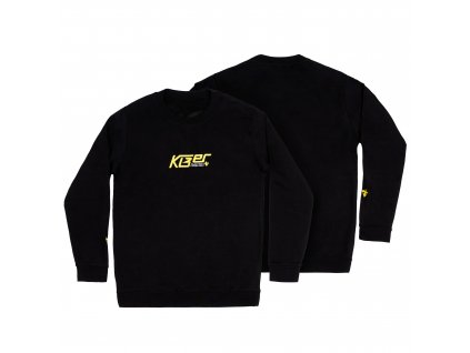 800953 Kizer clothing Classic Crew Neck black 2023 view01a