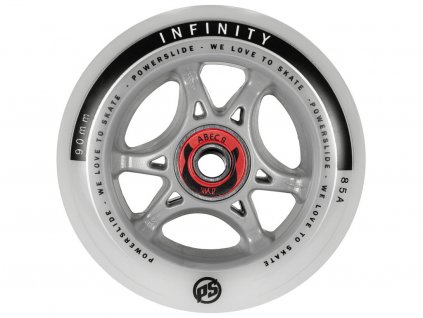 fitness inline kolecka do brusli s lozisky 905383 Powerslide clone Infinity 90mm RTR ABEC9 Spacer