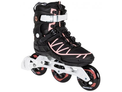Kolečkové brusle Powerslide Phuzion Argon Coral 100 Trinity (Velikost EU 42)