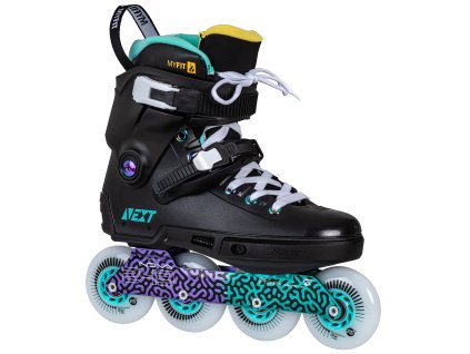 Kolečkové brusle Powerslide Next Multicolor 80 Trinity (Velikost EU 46–47)