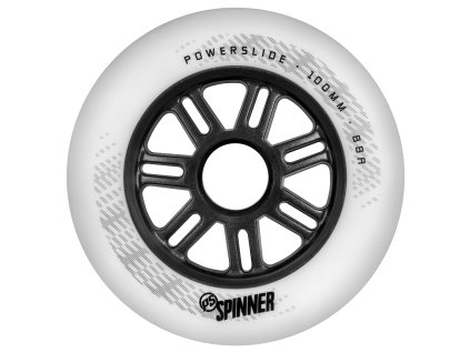 432 kolecka powerslide spinner white 100mm 88a 1ks