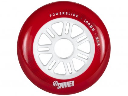inline kolecka cervena tvrda odolna do brusli pro 905321 Powerslide clone Spinner 100mm 88A Redjpg