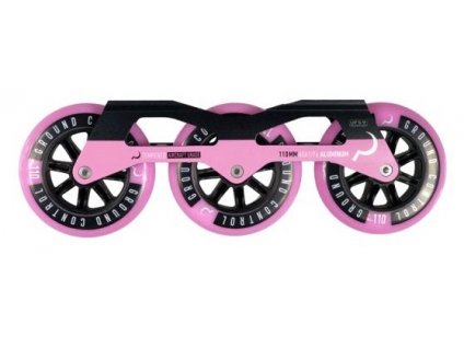 672 ground control v3 tri skate frame 3x110mm pink komplet