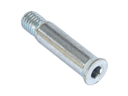 Steel Single Axle, Hex 35mm/8mm