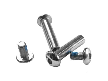 Steel Double Axle, Hex 29mm/8mm