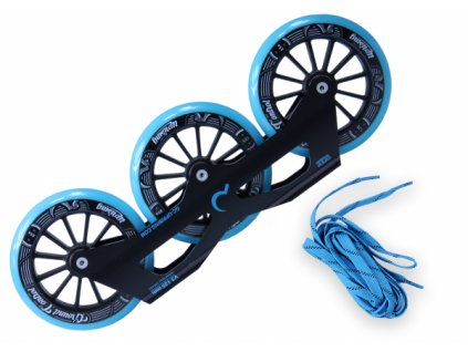 699 ground control v3 tri skate frame 3x125mm blue komplet