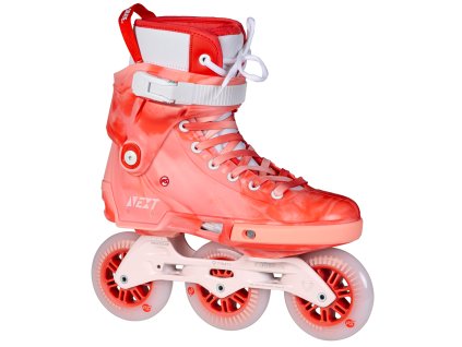 Kolečkové brusle Powerslide Next Grapefruit 100 Trinity (Velikost EU 36–37)