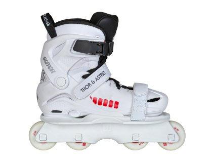 Kolečkové brusle USD Glitch Vikings on Skates nastavitelné (Velikost EU 35–38)