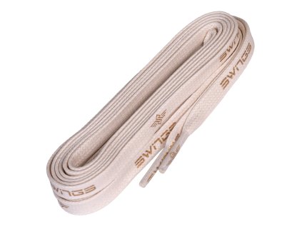 Tkaničky voskované Superlaces bílé