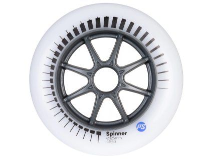 8344 1 kolecka powerslide spinner 125mm 88a white 3ks