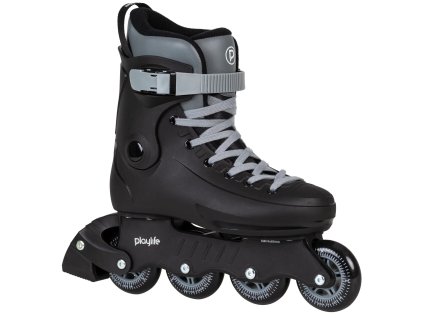 Kolečkové brusle Playlife Rave Black 80 (Velikost EU 45–46)