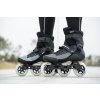 Kolečkové brusle Powerslide Swell Lite Black 100 Trinity - EU (Velikost EU 38-39)