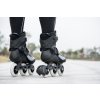Kolečkové brusle Powerslide Swell Lite Black 100 Trinity - EU (Velikost EU 38-39)