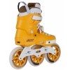 Kolečkové brusle Powerslide Next Mustard 125 Trinity (Velikost EU 46–47)