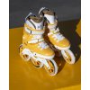 Kolečkové brusle Powerslide Next Mustard 125 Trinity (Velikost EU 46–47)