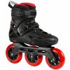 Kolečkové brusle Powerslide Imperial Black Red 110 (Velikost EU 45–46)